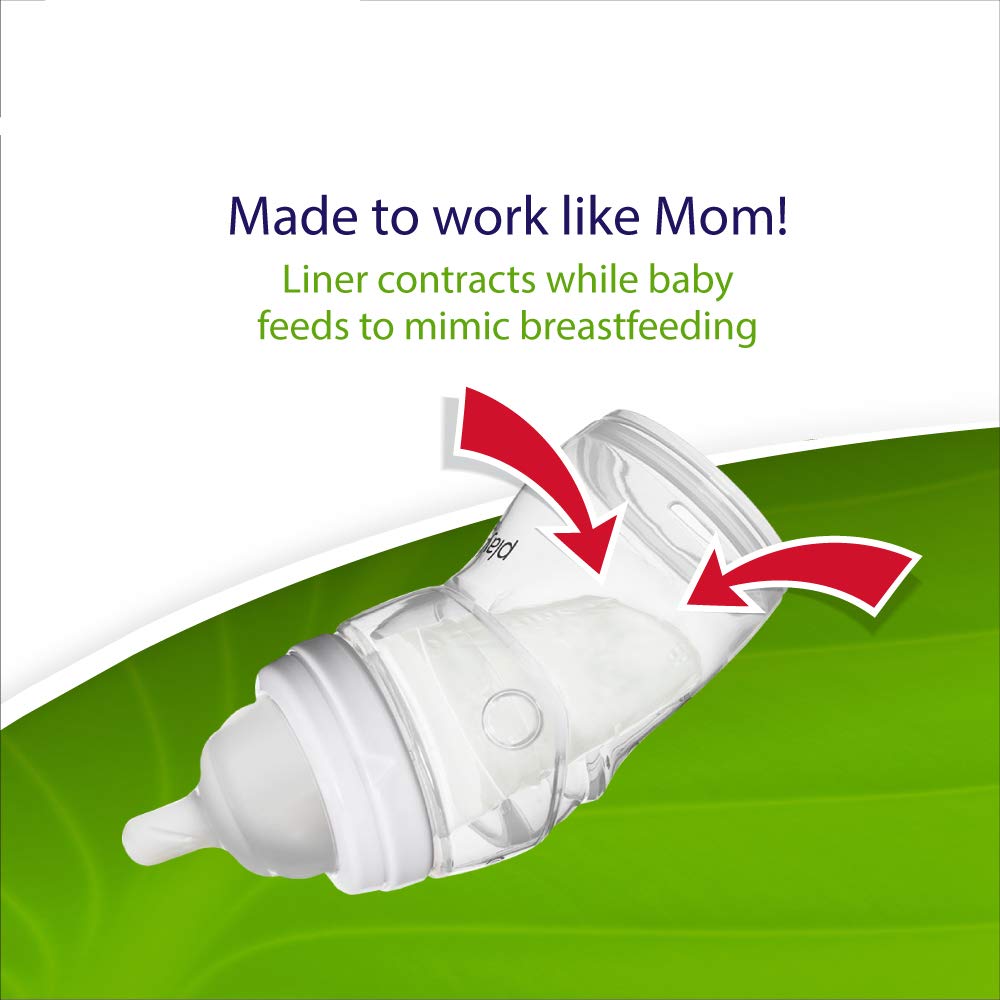 Playtex Baby Nurser Drop-Ins Einweg-Einlagen für Babyflaschen, näher an das Stillen, 118 ml, 50 Stüc