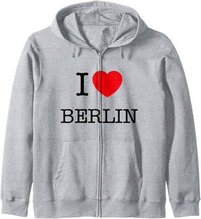 I Love Berlin Graphic Tees - Novelty T-Shirts & Cool Designs Kapuzenjacke
