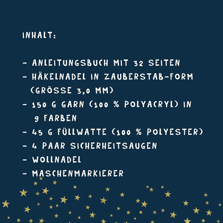 Die inoffizielle Harry Potter Häkelbox. Mit Anleitungsbuch und Material: Komplettes Häkelset mit Zau