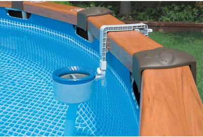 Intex Surface Skimmer - Deluxe Wandmontage-Oberflächenskimmer - Einhängeskimmer - Ø 16 cm