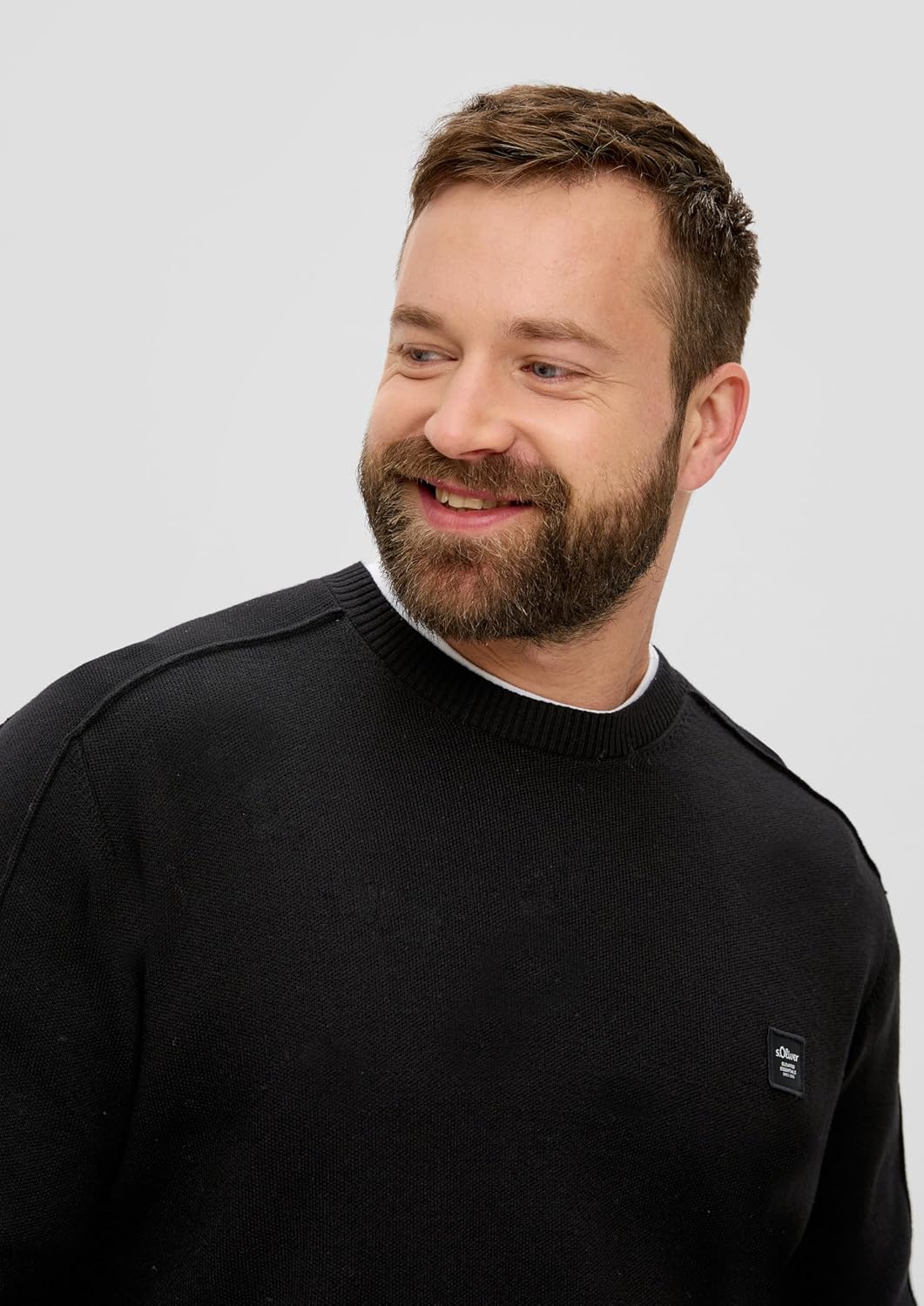 s.Oliver Herren Pullover mit Crew Neck 3XL 9999, 3XL 9999