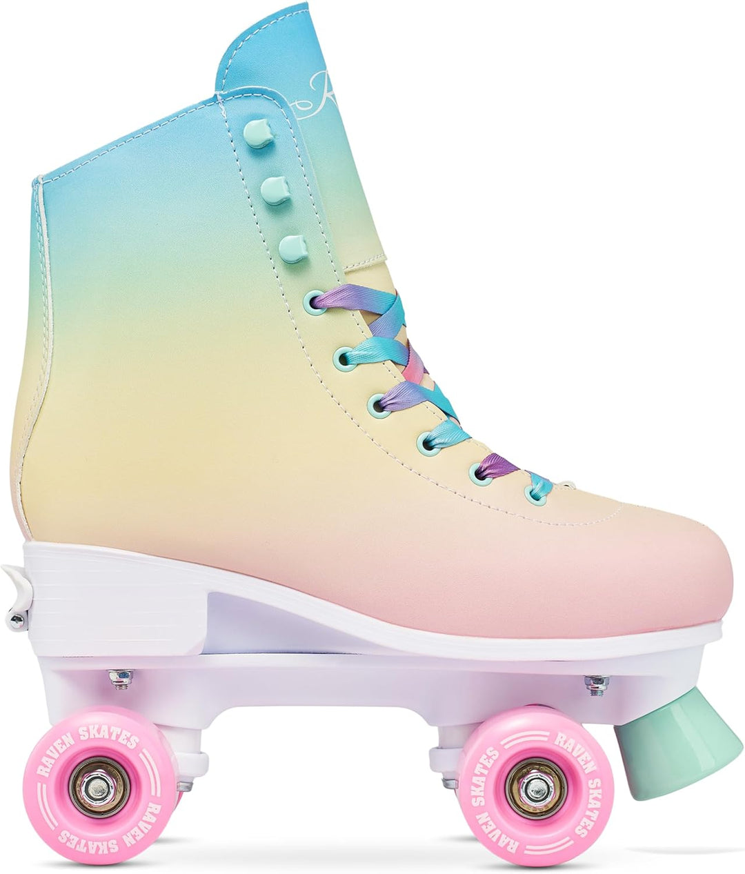RAVEN Rollschuhe Roller Skates für Kinder Erwachsene Mädchen Damen verstellbar 39-42 (25-26,5cm) Lex