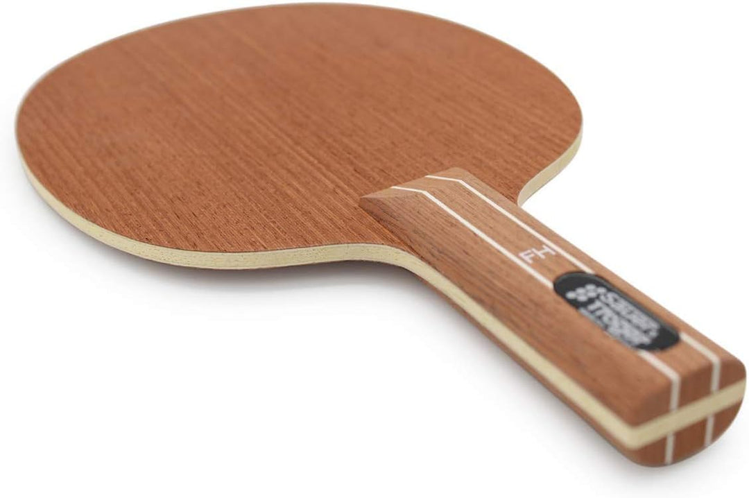 Sauer & Tröger Tischtennis Defensiv Holz für Noppenspieler | Firestarter | Gerade, Konisch, Gerade