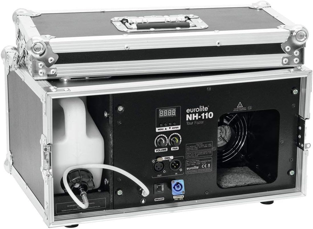 EUROLITE NH-110 Tour-Dunstnebelmaschine | Starke 1000-W-Dunstmaschine (DMX/manuelle Bedienung), fest
