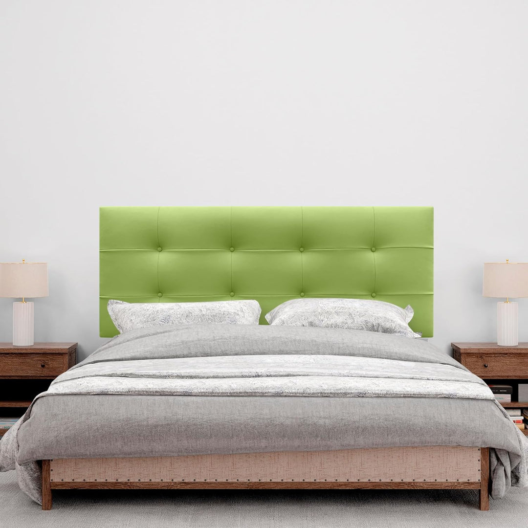 DHOME Kopfteil, gepolstertes Bett Kopfteil 8cm dick. Gepolstertes Kopfteil ACUALINE Stoff und Kunstl