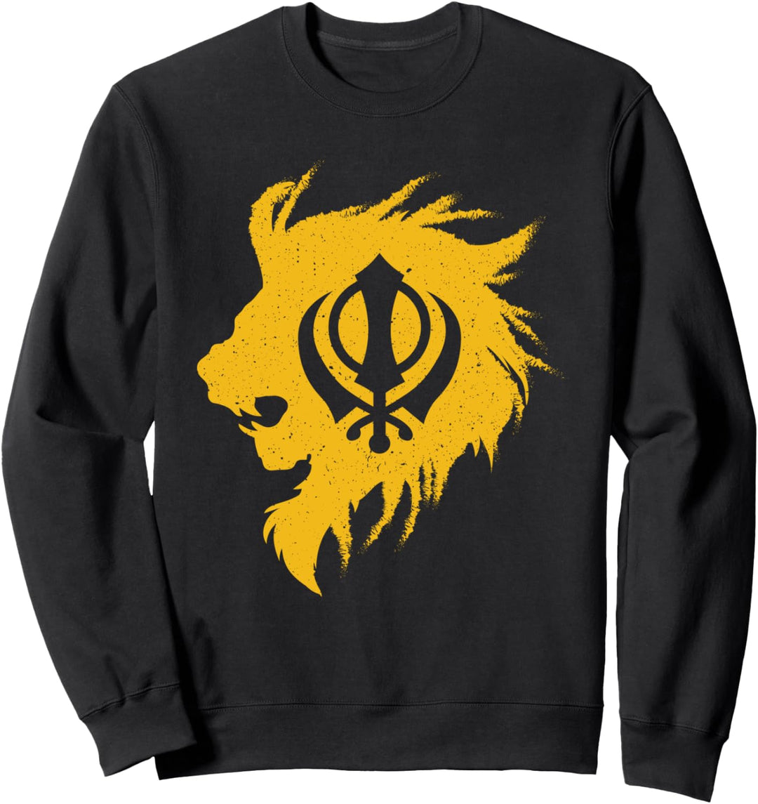 Khanda lion kaur - punjabi - sikhism sikh gift Sweatshirt
