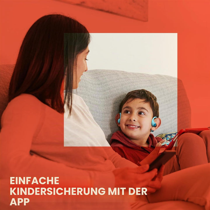 JBL Junior Free Kabellose Open-Ear-Kopfhörer für Kinder, leichtes und Robustes Design, bis zu 10 Std