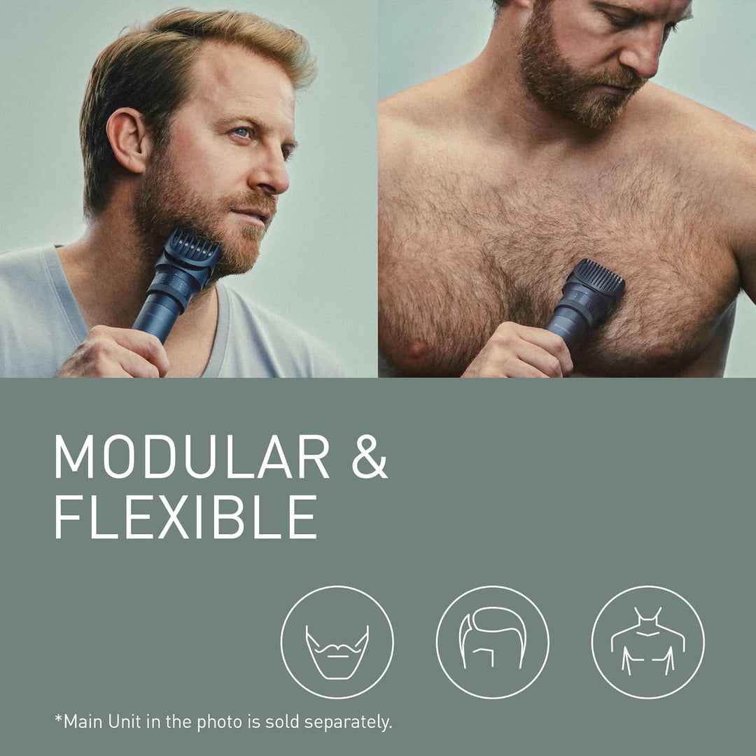 Panasonic MULTISHAPE modulares Körperpflege-System ER-CTW1, Bart- und Haartrimmer für Männer mit wie