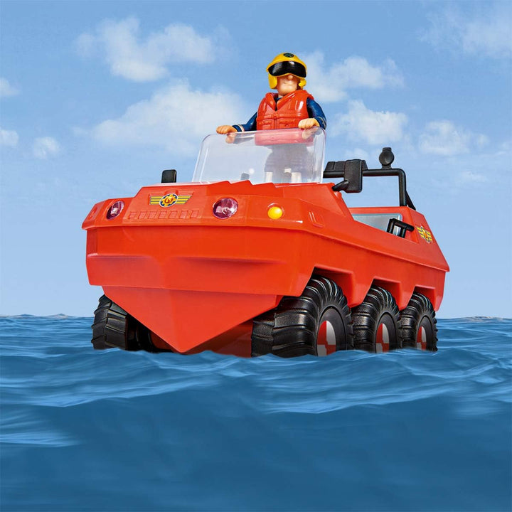 Simba 109251051 Feuerwehrmann Sam Hydrus Fahrzeug mit Einer Figur One Size