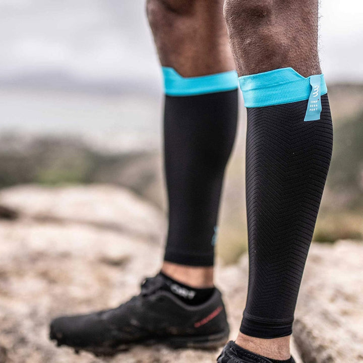 Compressport R2 Oxygen Wadenkompressoren schwarz