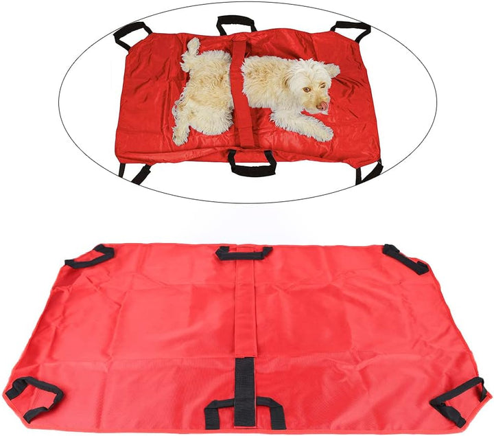 Faltbare Transport Notfalltrage Tragbare Tiertrage 110kg Transport Trage Hund Katze Haustiertranspor