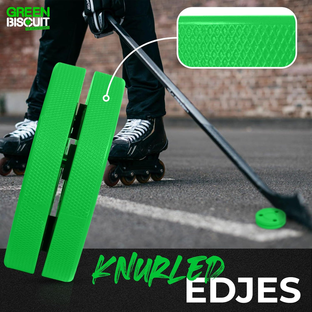 Green Biscuit Original Passing/Handling Training Puck Passing Pack of 1, Passing Pack of 1
