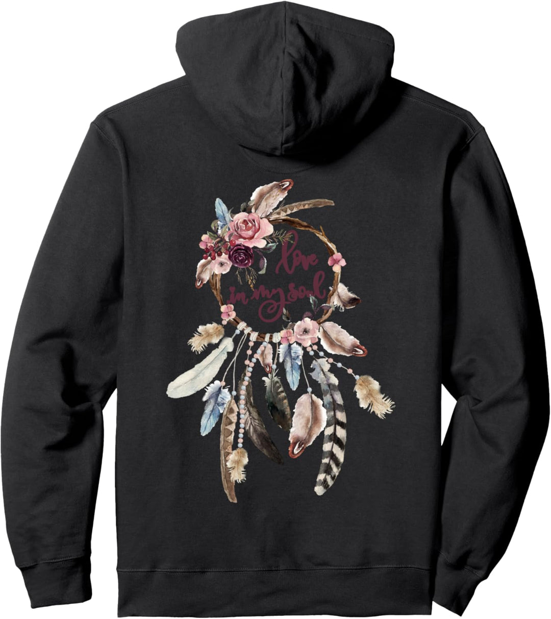 BOHO Traumfänger Love in my soul Pullover Hoodie