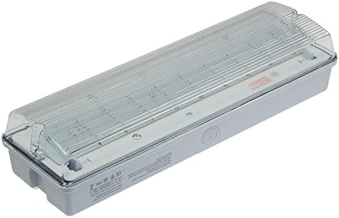 ChiliTec LED Fluchtwegleuchte Notleuchte Rettungszeichenleuchte Notbeleuchtung Deckenmontage IP65 Wa