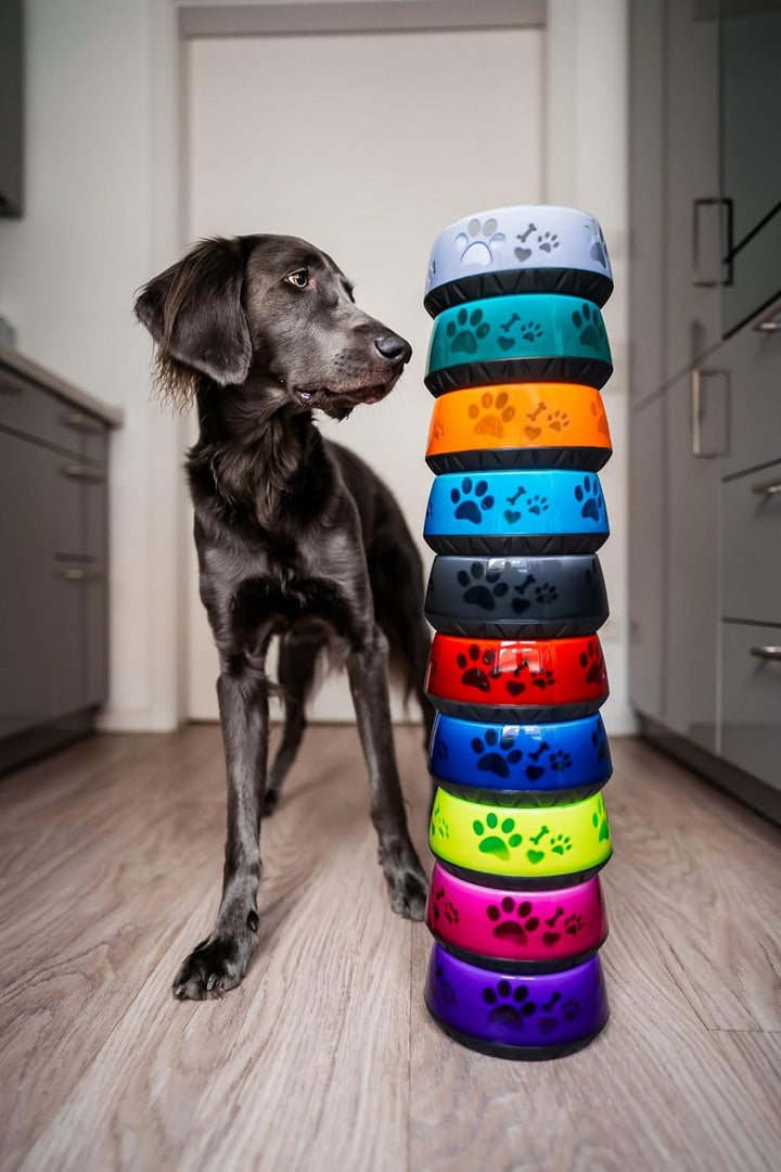 Hundenapf kleine Hunde/Hundenapf grosse Hunde/Futternapf Hund/Trinknapf Hund/S/M/L rutschfest (M 101