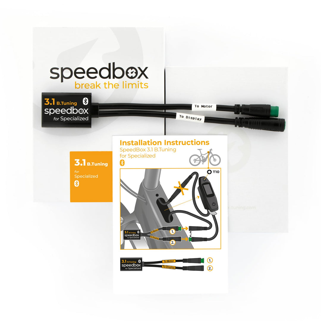 SpeedBox 3.1 Kompatibel mit spezialisierten E-Bikes und Motoren/Tuning-Chip/inkl. SL und TCU+MasterM