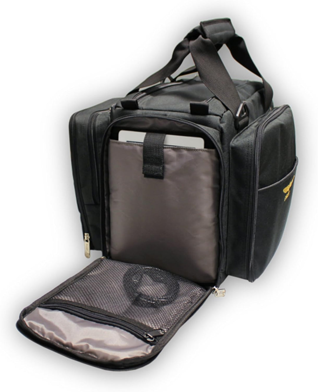 Design4Pilots - Pilotentasche "Crosscountry" für Überlandflüge und Tagesausflüge, schwarz