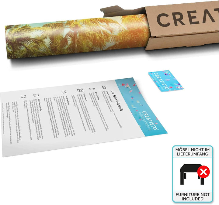 Möbel-Folie passend für IKEA Lack Tisch 90x55 cm I Möbeldekoration - Möbel-Sticker Aufkleber Folie I