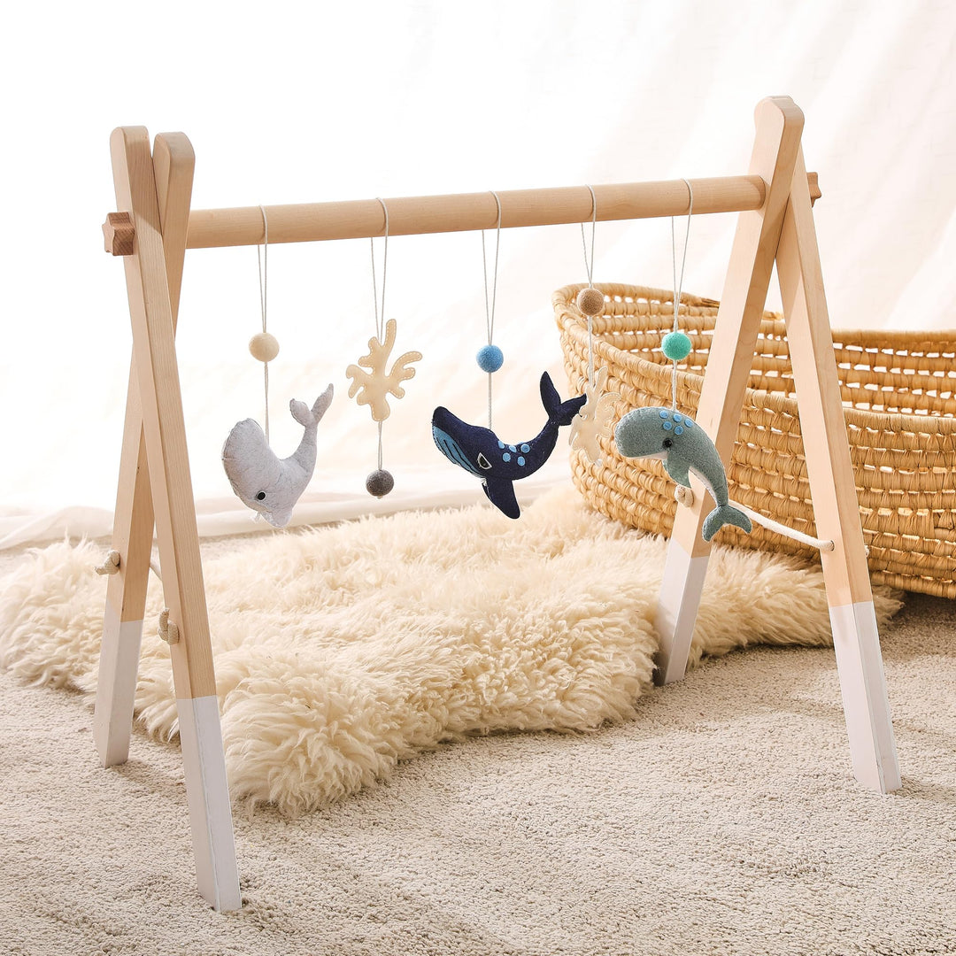 Promise Babe Spielbogen Baby Holz Baby Gym Holz Baby Spielbogen Neugeborenen Spielzeug Spielbogen Ac