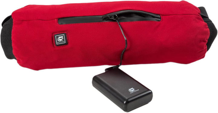 Handwärmer Muff In Unisex Winter Handschuh USB Akku Beheizbar Beheizt red