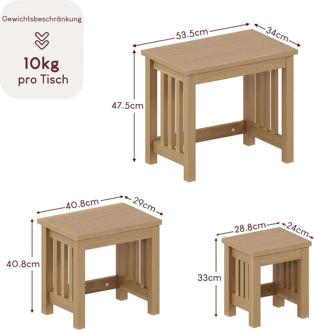Ashton Verschachtelbare Satztische von Vida Designs