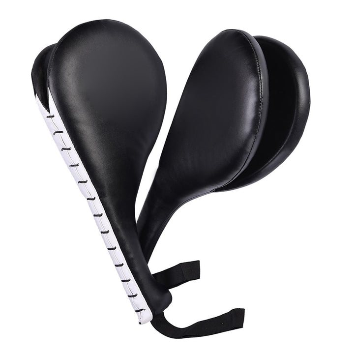 2er-Pack Taekwondo-Trainingspolster, PU- und Schwamm-Taekwondo-Kickpolster-Matte 19 cm x 34,5 cm Kic