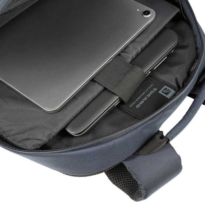 Tucano BLABK-B Lato Rucksack für 43,2 cm (17 Zoll) Notebook-PC, Blau, Blau