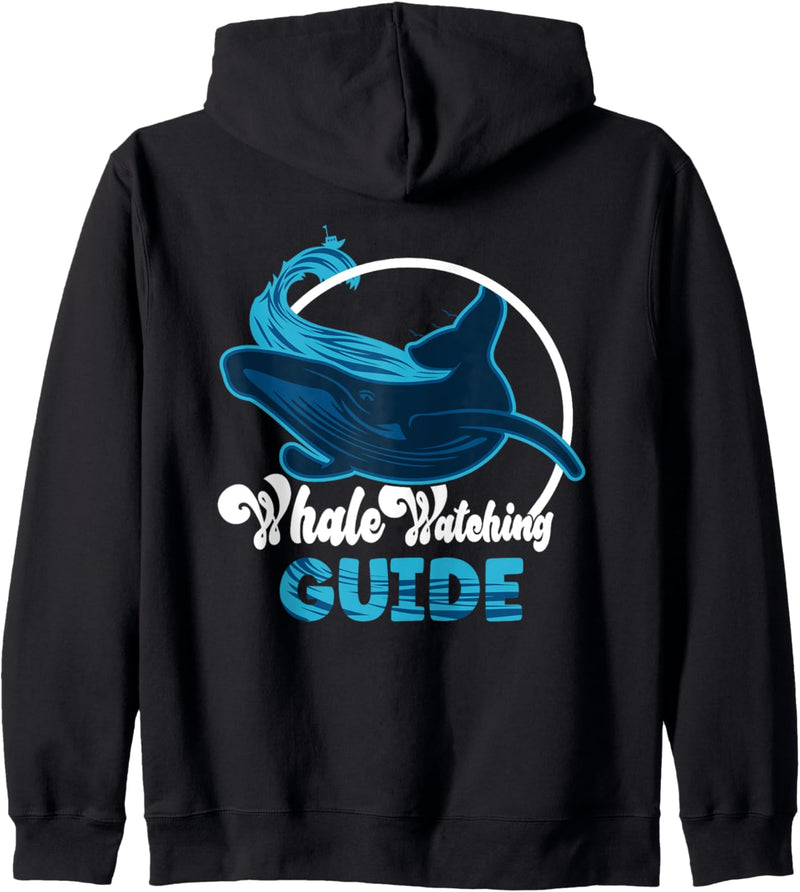 Cute whale watching Guide Kapuzenjacke