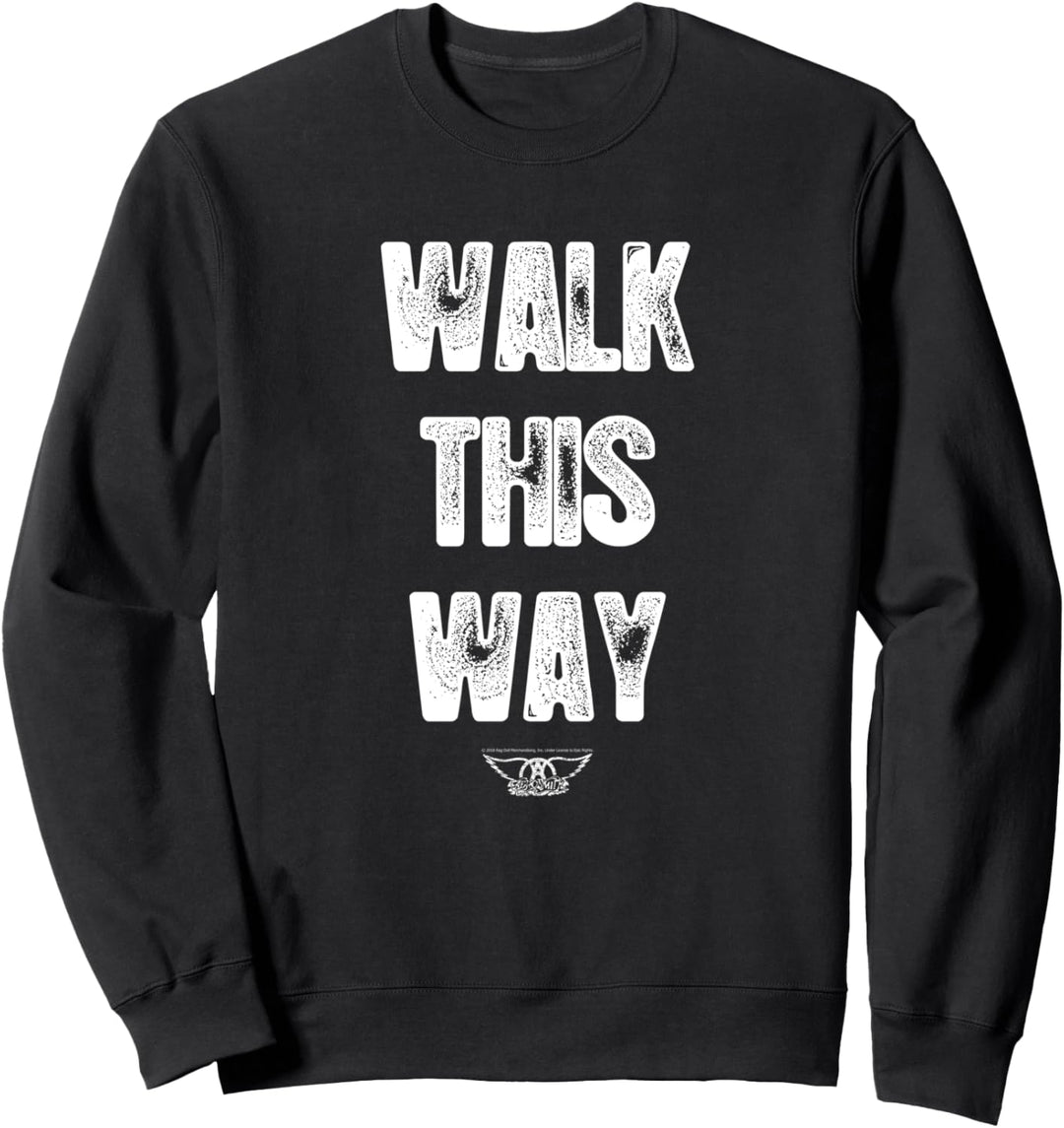 Aerosmith - Walk This Way Songtext Sweatshirt