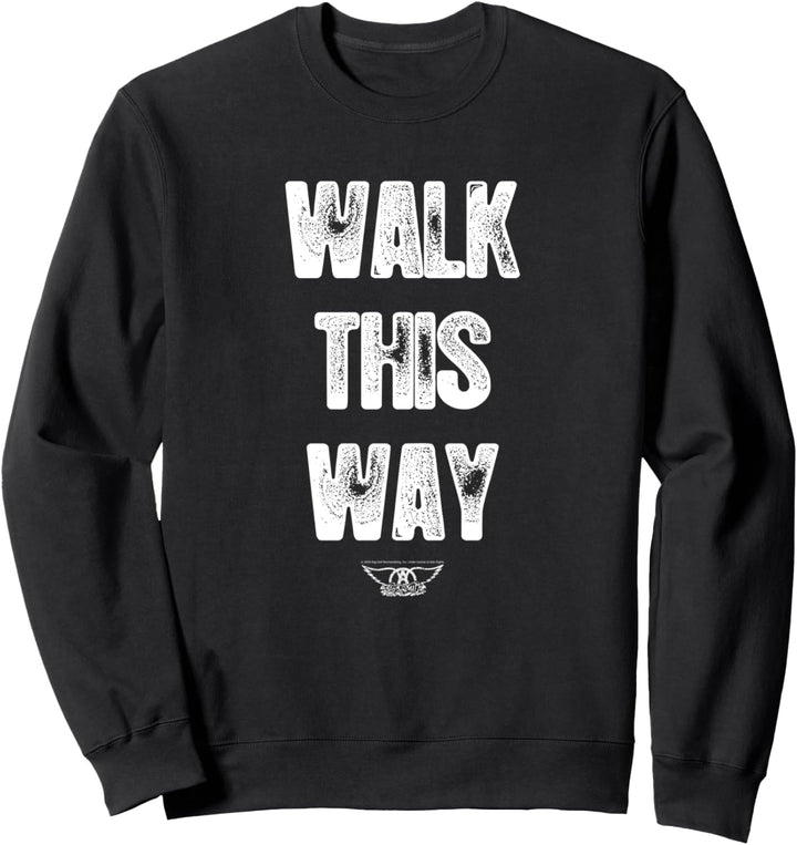 Aerosmith - Walk This Way Songtext Sweatshirt