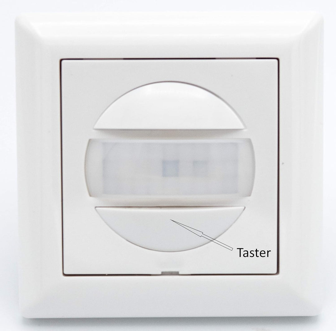 HUBER Motion 13 PIR Bewegungsmelder 170° für Innen I Unterputz Bewegungsmelder - Motion Sensor mit T