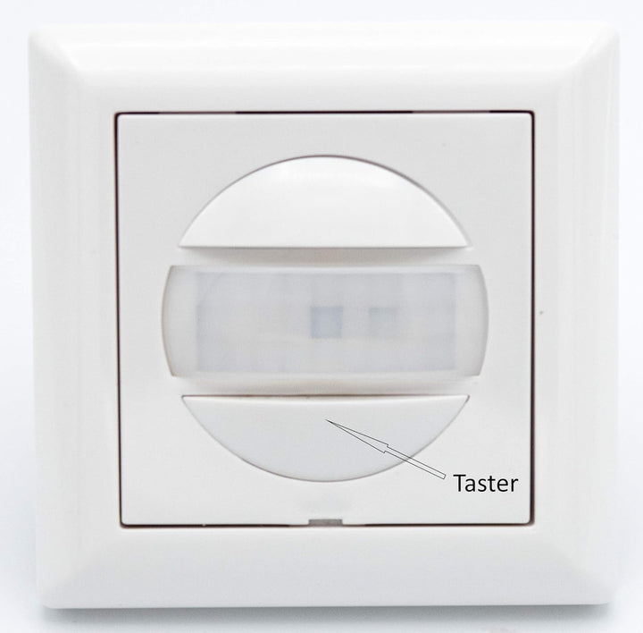 HUBER Motion 13 PIR Bewegungsmelder 170° für Innen I Unterputz Bewegungsmelder - Motion Sensor mit T