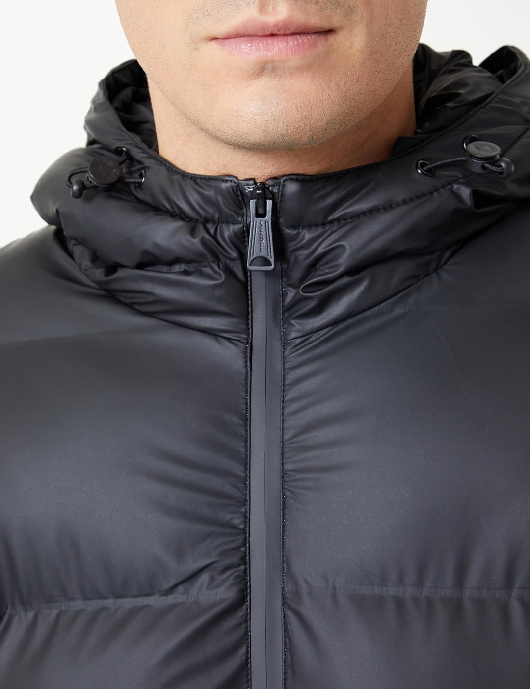 Schott NYC Herren Illinois Daunenjacke XXL Schwarz, XXL Schwarz
