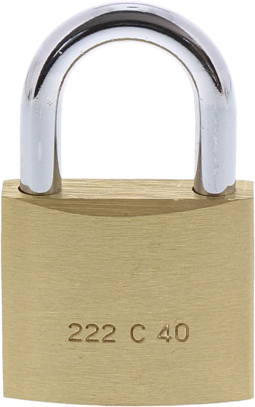 Burg-Wächter Vorhängeschloss, 3er-Set, 6 mm Bügelstärke, 4 Schlüssel, Trio 222 40 SB, 6 mm Büge