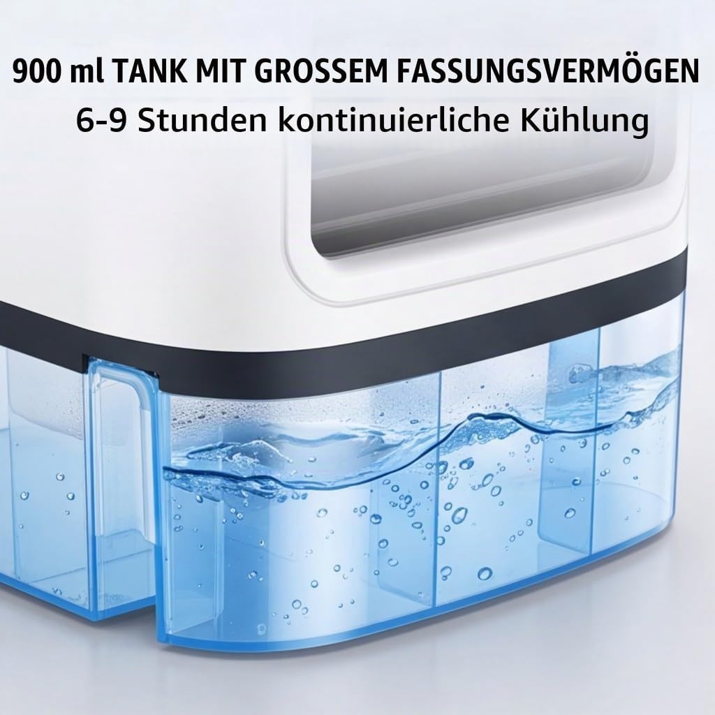 Tragbare Klimaanlagen, Mini Air Conditioner USB Desk Fan 3-Gang-Schreibtischventilator Air Cooler 90