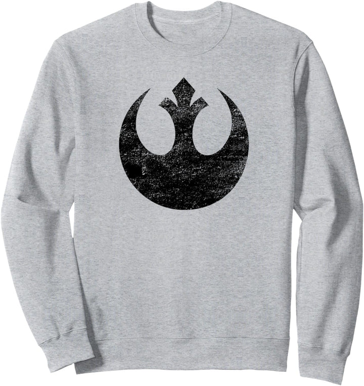 Star Wars Rebel Alliance Logo Weathered Light Sweatshirt