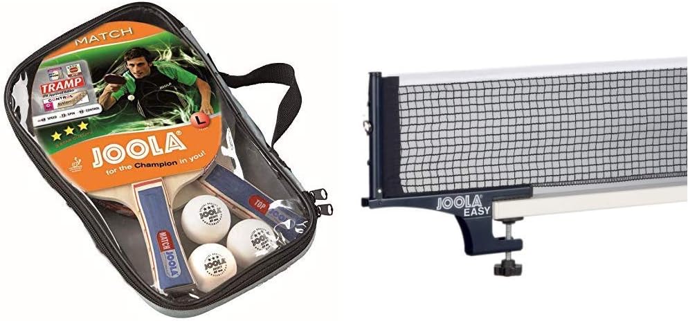 JOOLA Tischtennisschläger-Set Duo TT-Schläger-Set + Tischtennisnetz, TT-Schläger-Set + Tischtennisne