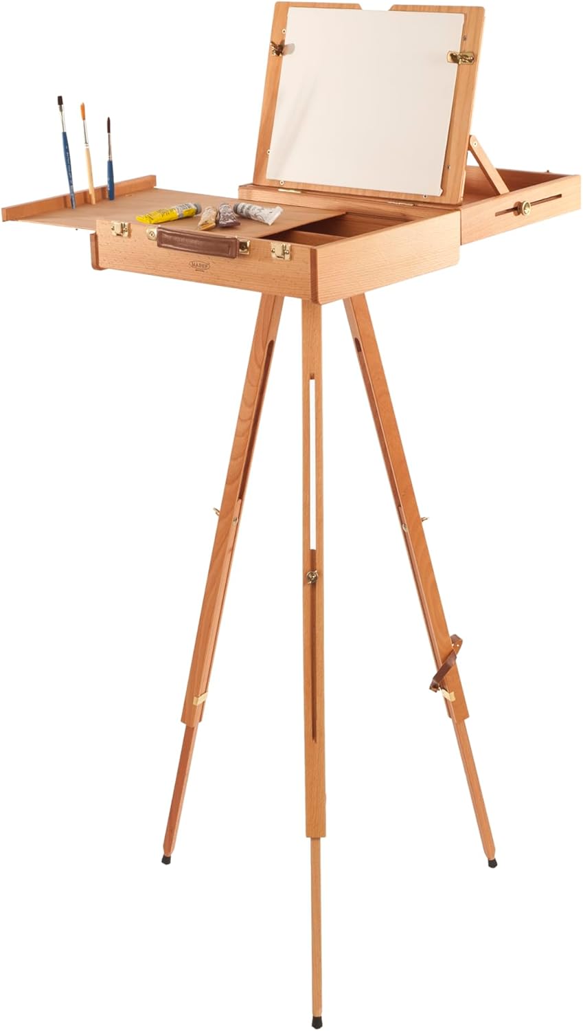 MABEF Stativ aus Holz für Tasche, Buche, Mehrfarbig