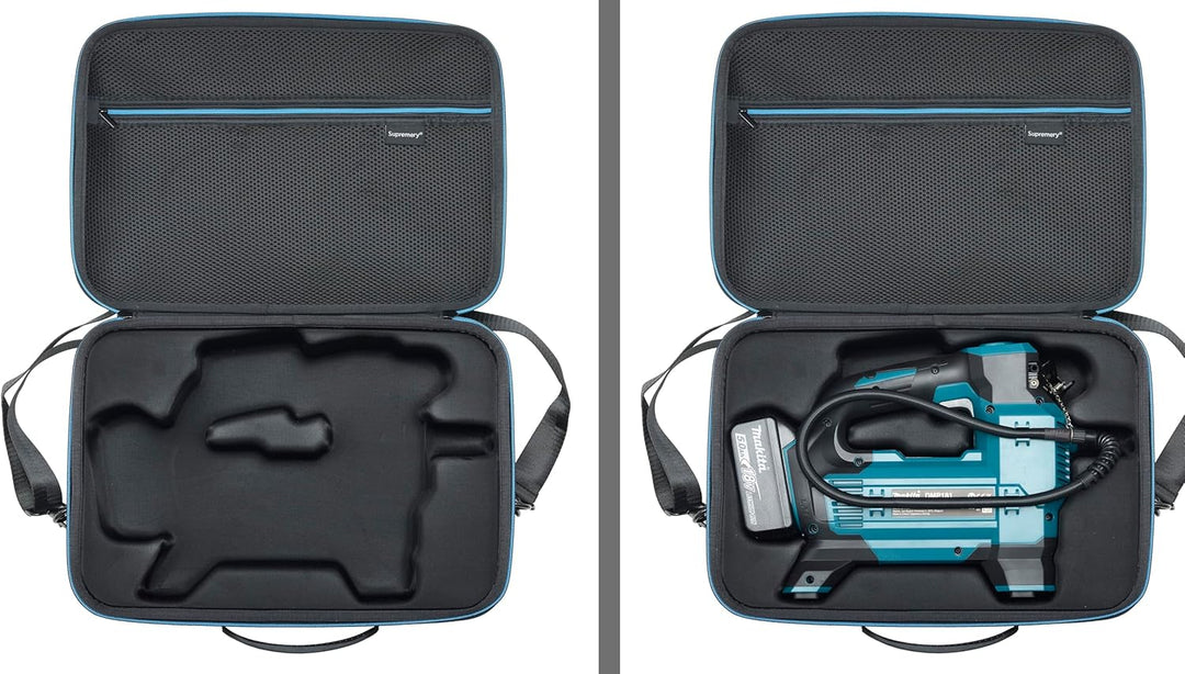 Supremery Tasche kompatibel mit Makita DMP181Z Akku Kompressor Case Zubehör kompakte Tragetasche Kof