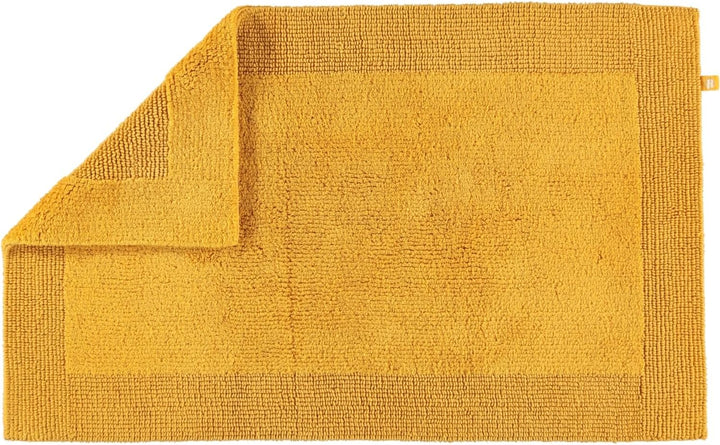RHOMTUFT Prestige Badteppich, 100% Baumwolle, 348 Curry, Badteppich 60 x 100 cm Tappeto da bagno 60