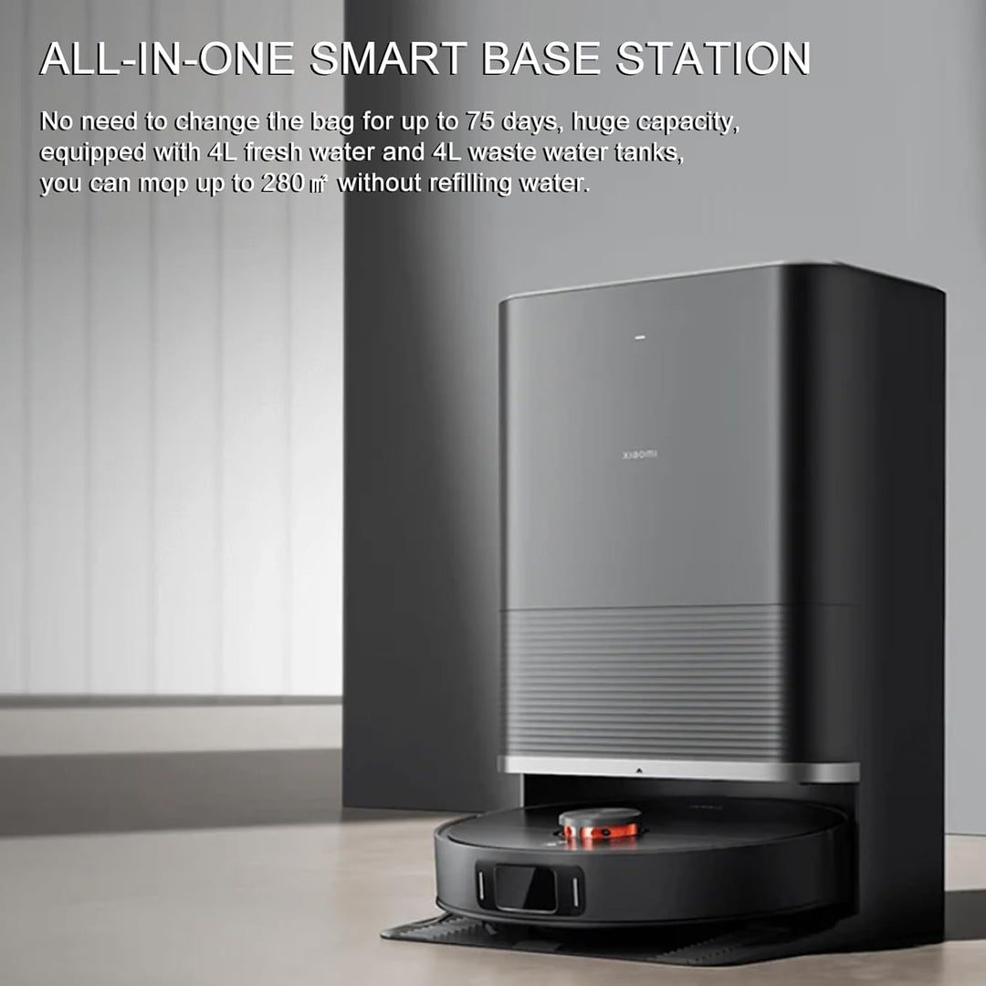 XIAOMI Robot Vacuum X20 Max Vacuum Cleaner with Wiping Function & All-in-One Station (8000Pa Suction