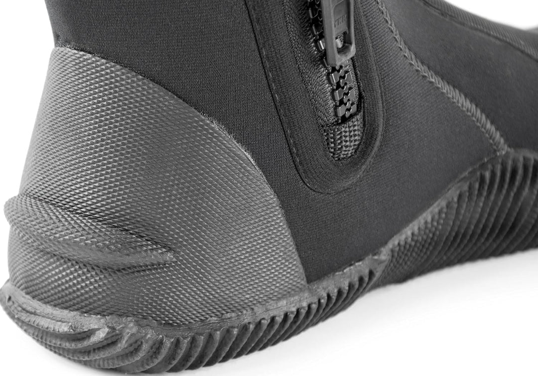 Cressi Isla Boots - Unisex Tauchschuhe aus Neopren Shwarz mit Gummisohle 3mm Large, 3mm Large