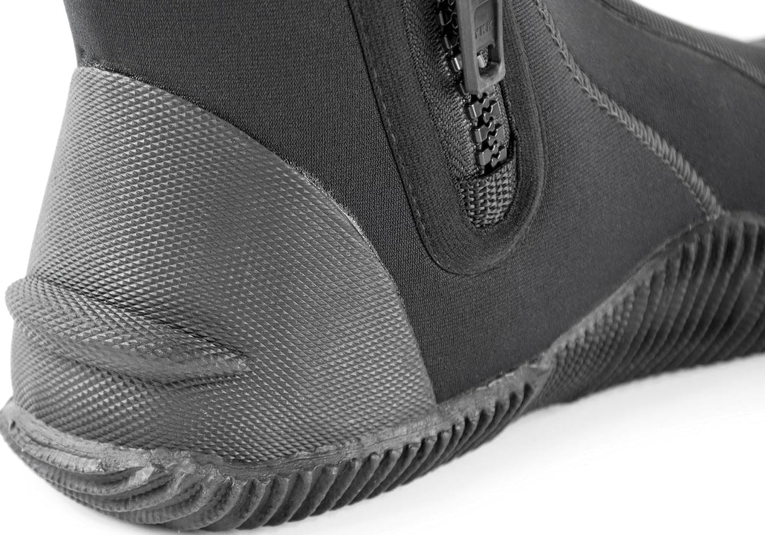 Cressi Isla Boots - Unisex Tauchschuhe aus Neopren Shwarz mit Gummisohle 5mm XX-Large, 5mm XX-Large