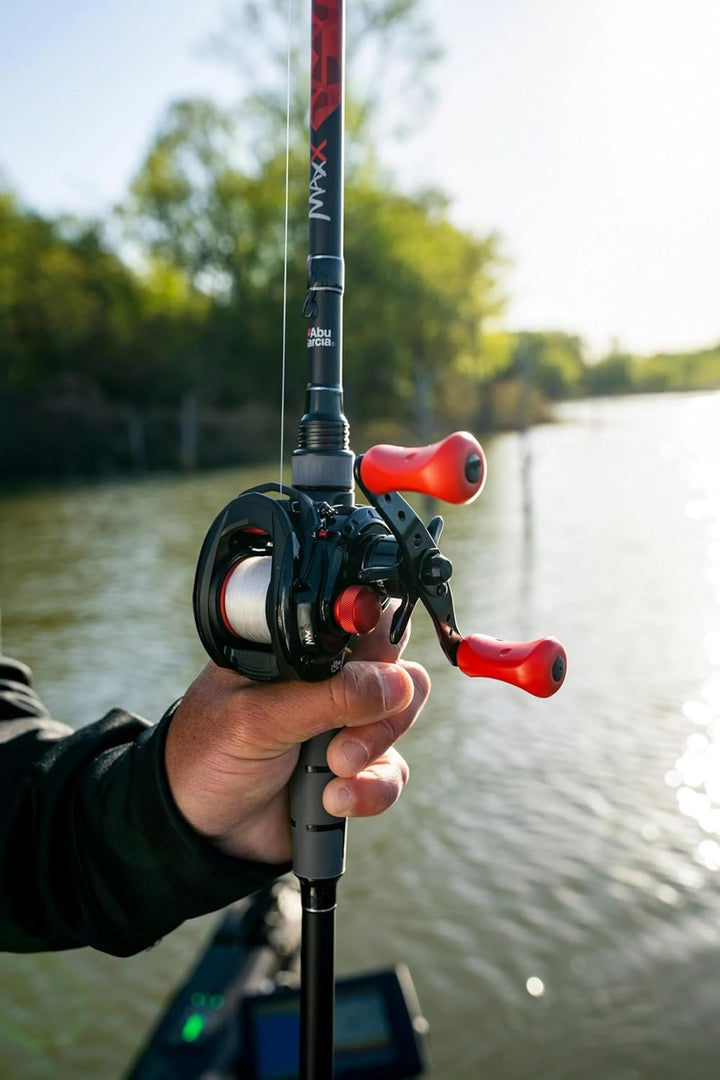 Abu Garcia MAX X Castingrute und Baitcast Rollen-Combo – Raubfischangel-Setup für Hecht, Barsch, Zan