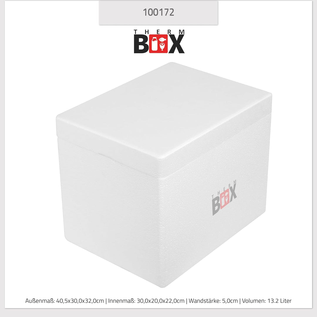 THERM BOX Styroporbox 1L bis 19L Verschiedene Grössen Isolierbox Thermobox Kühlbox Warmhaltebox Wied