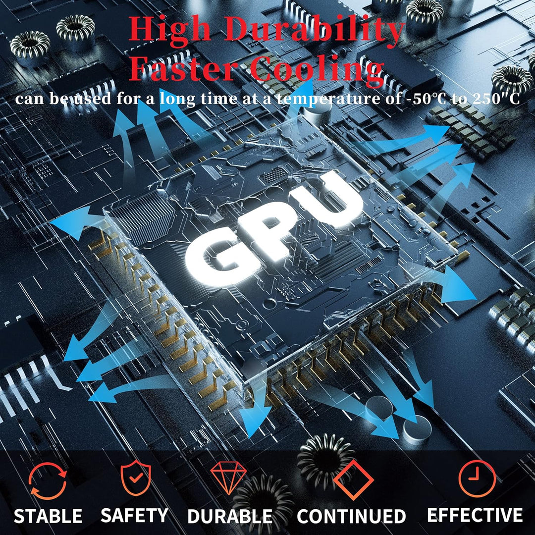 HY-510(100Gramm)> 1.9 W/m.K-CPU Wärmeleitpaste PC kühlpaste Leitpaste Thermal Paste für CPU GPU PC.,