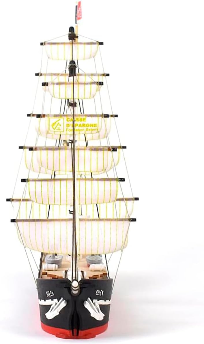 Artesanía Latina - Holzmodellschiff - Easy Kit Französische Schulschiff, Belem - Modell 17001, Masss
