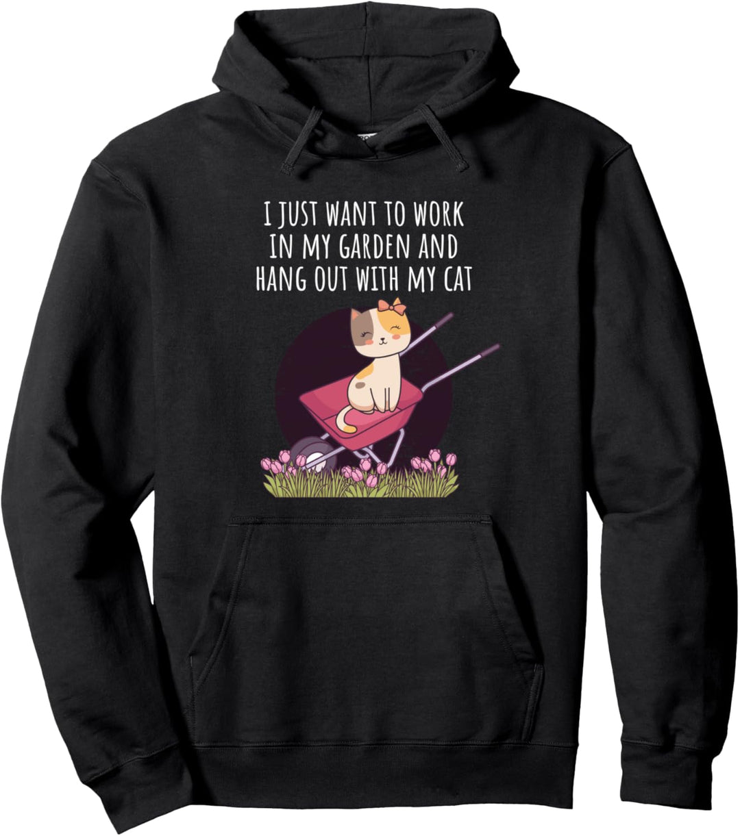 Katzen & Garten Pullover Hoodie