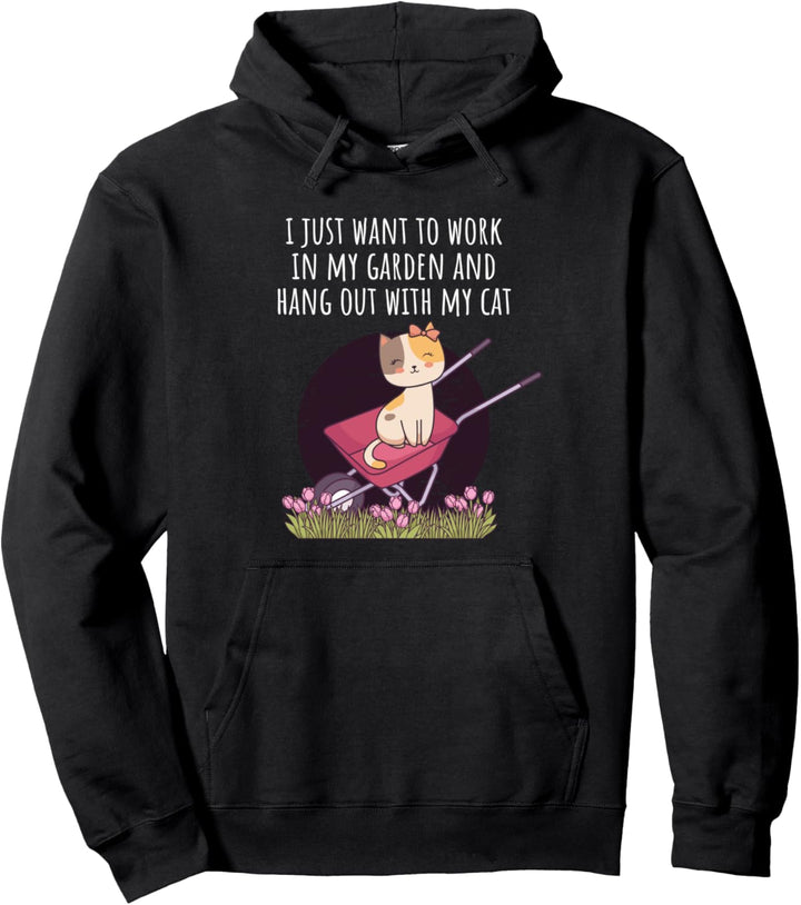 Katzen & Garten Pullover Hoodie