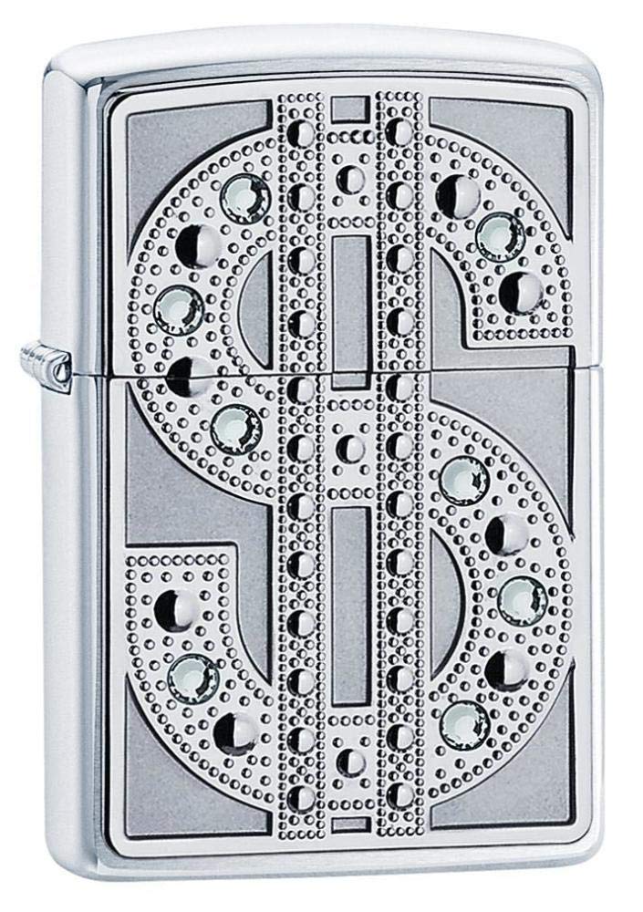 Zippo Feuerzeug, Silber, Einheitsgrösse
